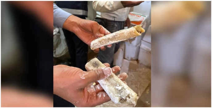 2 ton küflenmiş lokum ele geçirildi