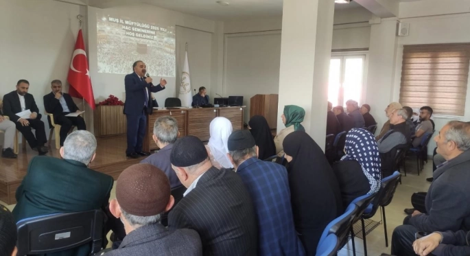 2025 Yılı hac semineri Muş’ta gerçekleştirildi