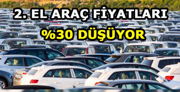 700 Bin ikinci el araç piyasaya giriyor:  Fiyatlar %30 düşecek