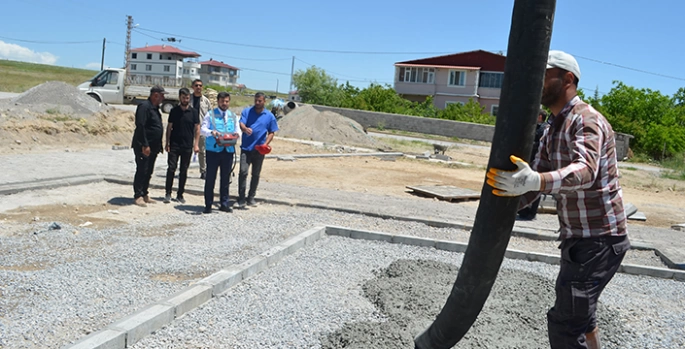 Adilcevaz'da yeni sosyal yaşam alanı inşa ediliyor