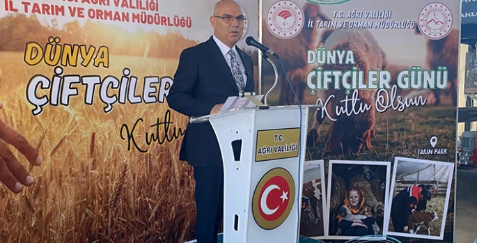 Ağrı'da Dünya Çiftçiler Günü kutlandı