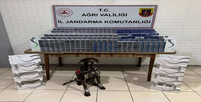 Ağrı'da gümrük kaçağı sigara operasyonlarında 4 şüpheli yakalandı