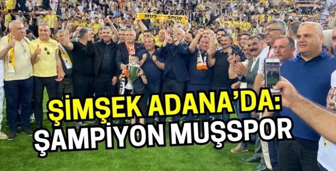 AK Parti Muş Milletvekili Mehmet Emin Şimşek'ten Şampiyon Muşspor'a Kutlama Mesajı