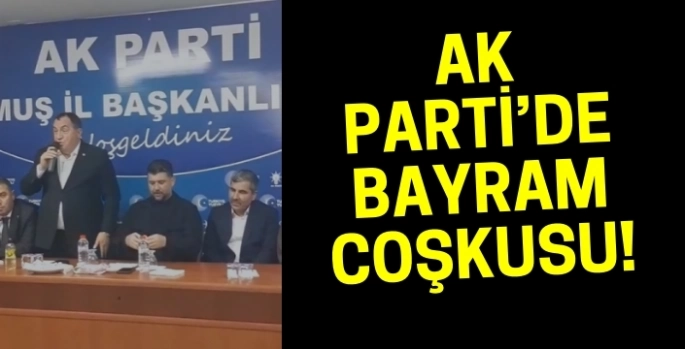 AK Parti Muş’ta geleneksel bayramlaşma programı