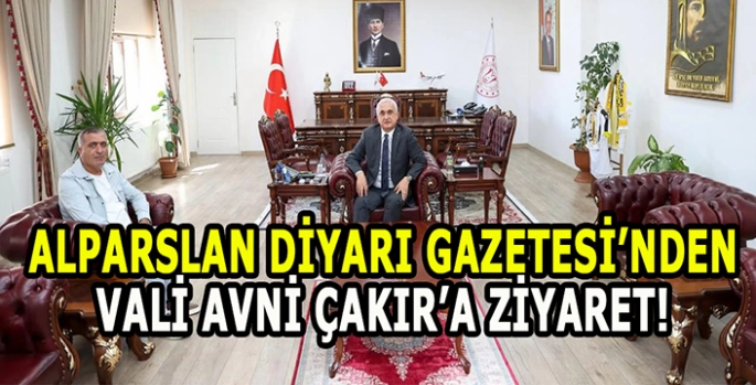 Alparslan Diyarı Gazetesi’nden Vali Çakır’a ziyaret!