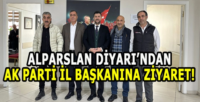 Alparslan Diyarı’ndan AK Parti Muş İl Başkanlığına hayırlı olsun ziyareti