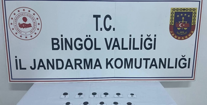 Bingöl'de 11 sikke ele geçirildi