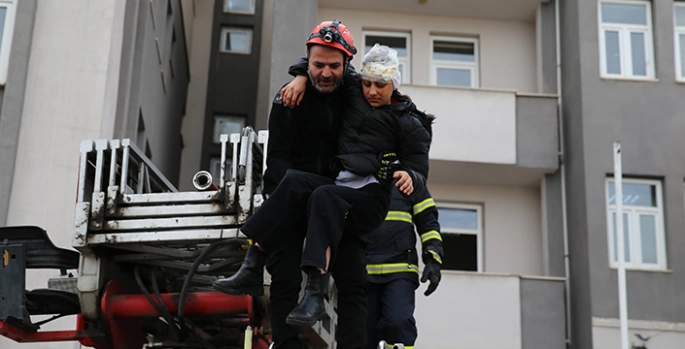 Bingöl'de 49 okulda deprem tatbikatı yapıldı