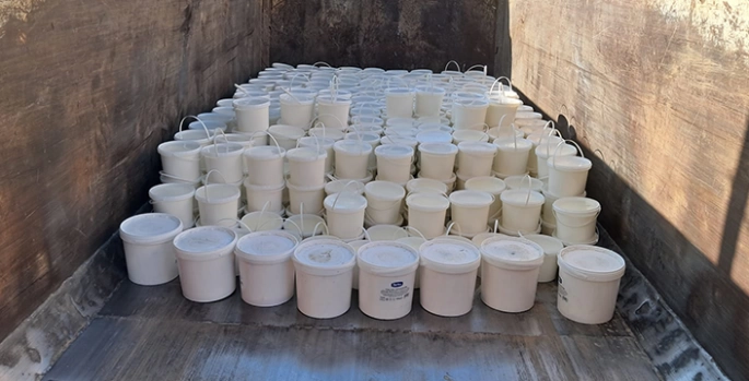 Bingöl'de etiketsiz 1 ton 800 kilogram yoğurt ve peynir ele geçirildi