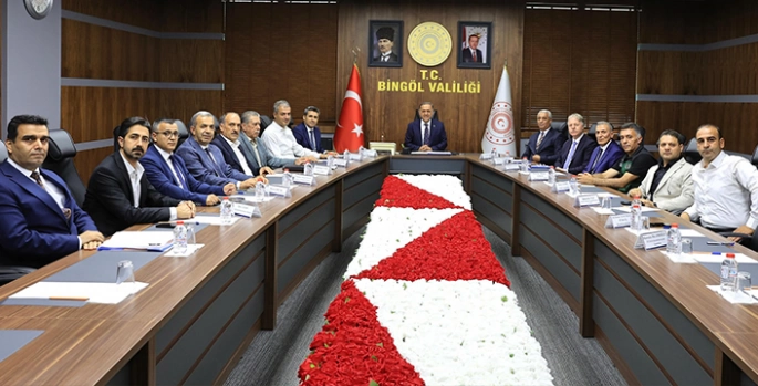 Bingöl'de İl İstihdam ve Mesleki Eğitim Kurulu Toplantısı yapıldı
