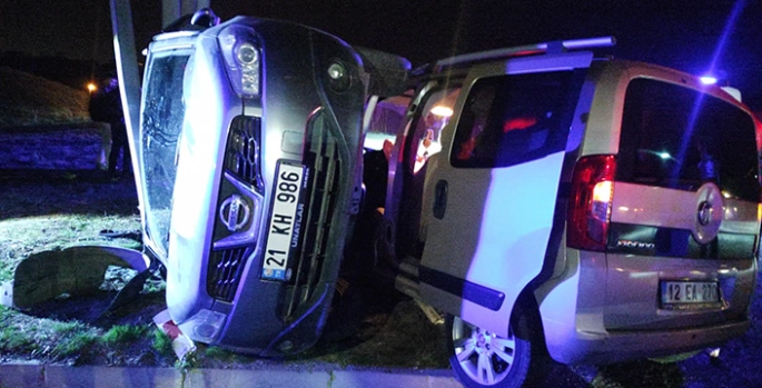 Bingöl'de kaza : 8 yaralı