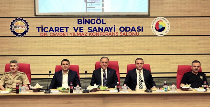 Bingöl'de Oto Galericiler Sitesi için istişare toplantısı yapıldı
