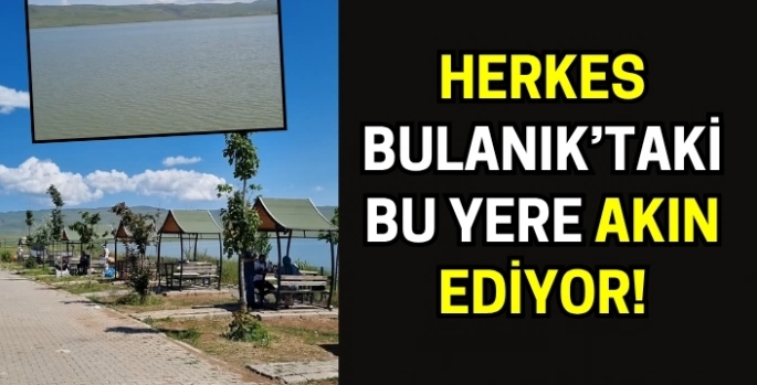 Bulanık Göl Park Millet Bahçesi yaz sezonunda dolup taştı!