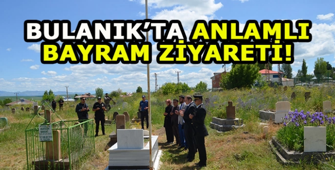 Bulanık Kaymakamı Koşansu, şehit ailelerini ve gazileri ziyaret etti