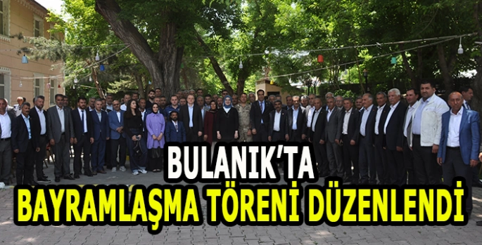 Bulanık'ta bayramlaşma programı düzenlendi