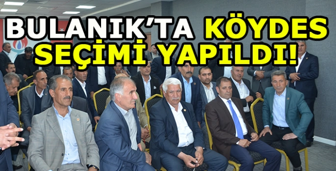 Bulanık'ta Köylere Hizmet Götürme Birliği üye seçimi yapıldı