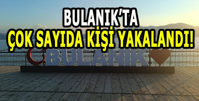Bulanık’ta suçlulara geçit yok: Ruhsatsız silahlar ele geçirildi çok sayıda kişi yakalandı!