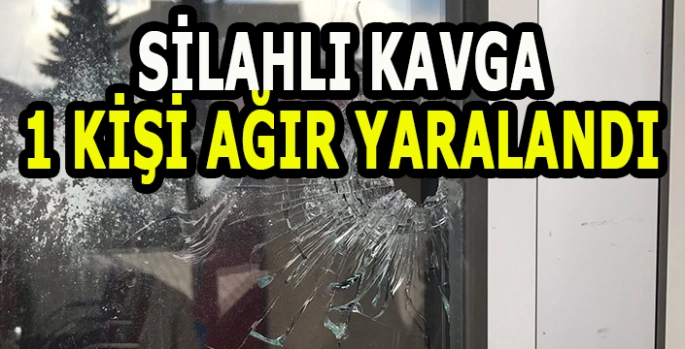 Çıkan silahlı kavgada kurşun isabet eden greyder operatörü ağır yaralandı!