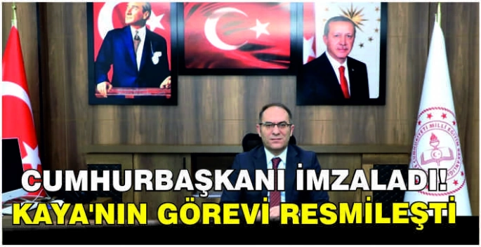 Cumhurbaşkanı İmzaladı: Malazgirtli eğitimci Bitlis İl Milli Eğitim Müdürü oldu