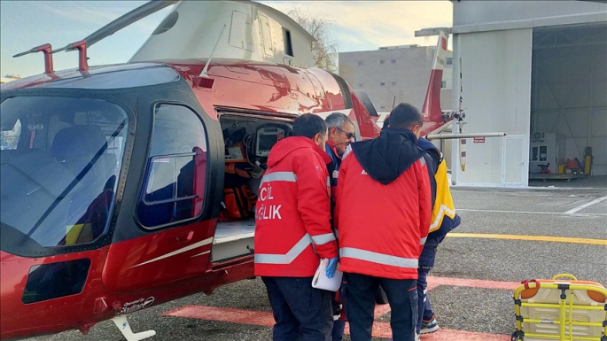 Dadaş 25 Hava Ambulansı Muş'a hızır gibi yetişti!