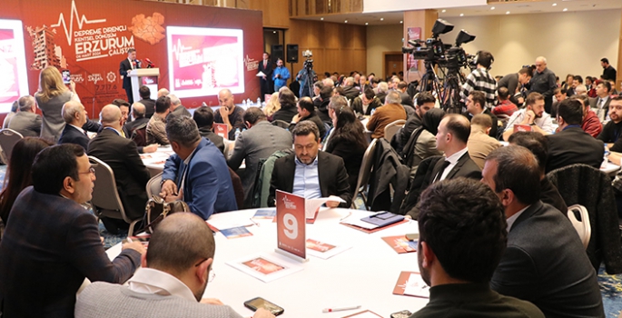 Depreme Dirençli Kentsel Dönüşüm Erzurum Çalıştayı düzenlendi