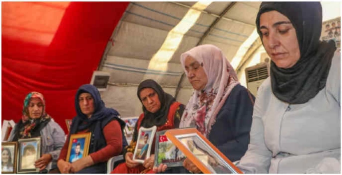 Diyarbakır anneleri evlat nöbetini kararlılıkla sürdürüyor