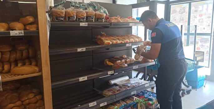 Doğanşehir'de market ve fırınlar denetlendi