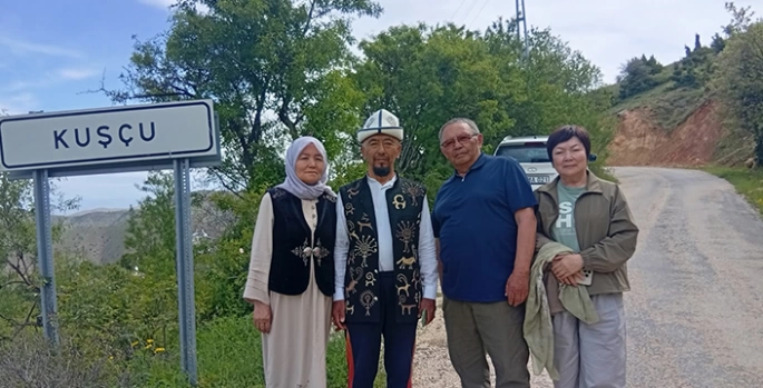 Elazığ'a gelen Kırgız davetliler Keban'ı gezdi