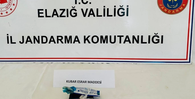 Elazığ'da diş macunu tüpüne gizlenmiş uyuşturucu bulundu