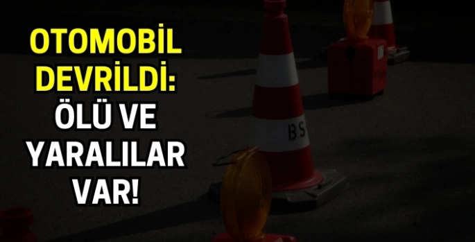 Elazığ'da otomobil devrildi: 2 ölü, 2 yaralı var!