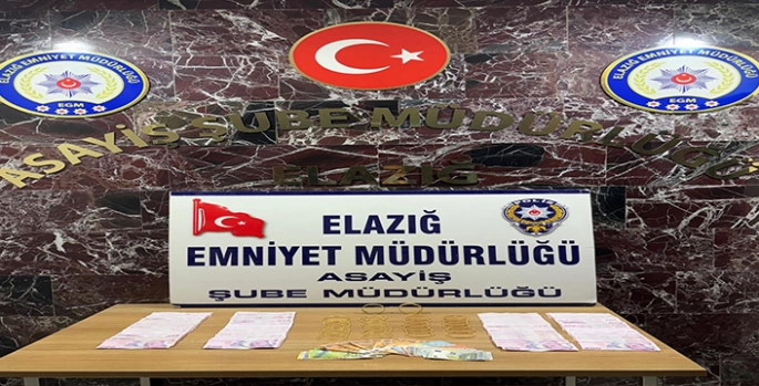Elazığ'da sahte altın sattıkları öne sürülen 4 şüpheliden 3'ü tutuklandı