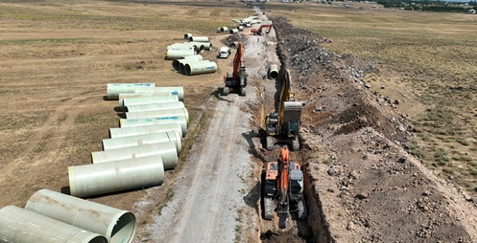 Erciş'teki sulama projesiyle 174 bin 50 dekar tarım arazisi suyla buluşacak