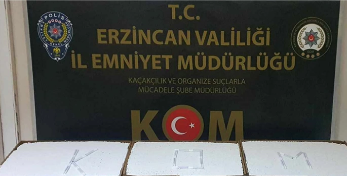 Erzincan'da kaçakçılık operasyonunda 1 şüpheli yakalandı