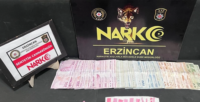 Erzincan'da uyuşturucu operasyonunda 4 şüpheli yakalandı