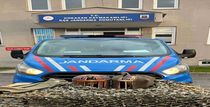 Erzurum'da kaçak avlanan kişiye 13 bin 500 lira ceza kesildi