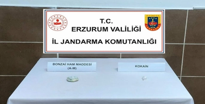 Erzurum'da uyuşturucu operasyonlarında 2 zanlı tutuklandı
