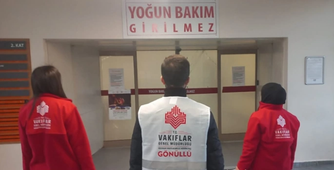 Erzurum ve Erzincan'daki hasta yakınlarının iftarlığı Vakıflar Bölge Müdürlüğünden