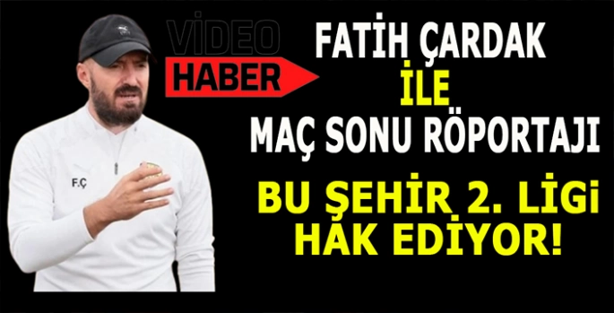 Fatih Çardak’tan Alparslan Diyarı gazetesine önemli açıklamalar: En güçlü adımı attık!