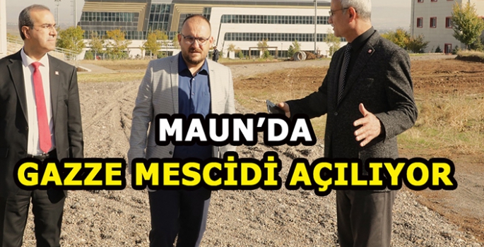 Gazze Mescidi Muş Alparslan Üniversitesi’nde hizmete açılıyor