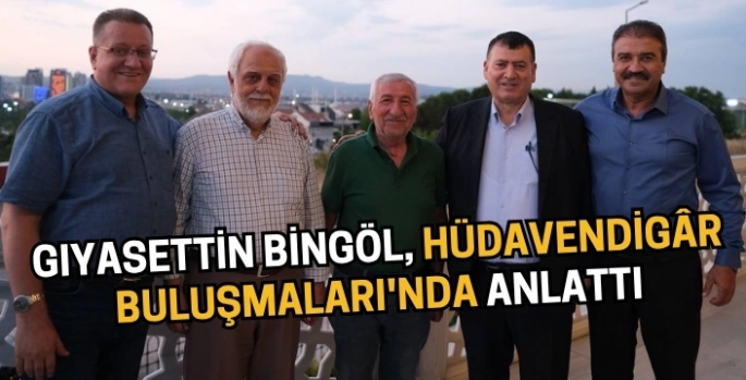 Gıyasettin Bingöl, Mudanya Üniversitesi'ni Hüdavendigâr Buluşmaları'nda anlattı