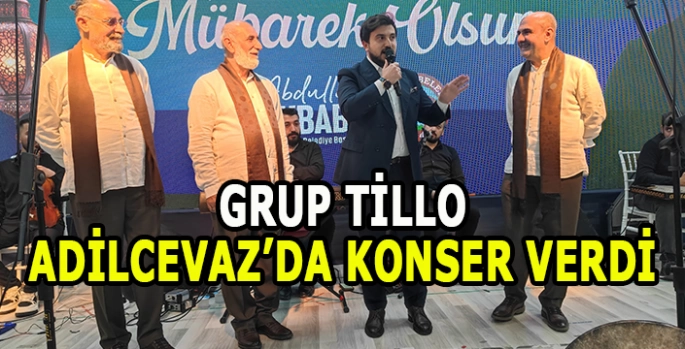 Grup Tillo Adilcevaz'da ilahi konseri verdi