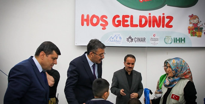 Hakkari'de yetim ve öksüz çocuklara yönelik program düzenlendi