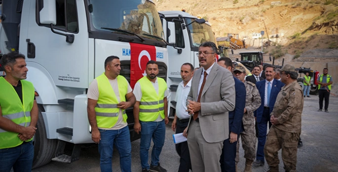 Hakkari Özel İdaresi'nin filosuna 12 araç eklendi
