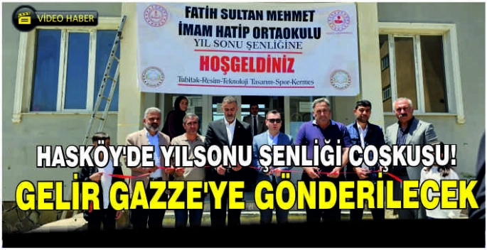 Hasköy’de yılsonu şenliği coşkusu: Gelir Gazze’ye gönderilecek