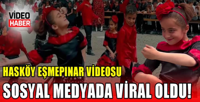 Hasköy Eşmepınar videosu sosyal medyada viral oldu! 