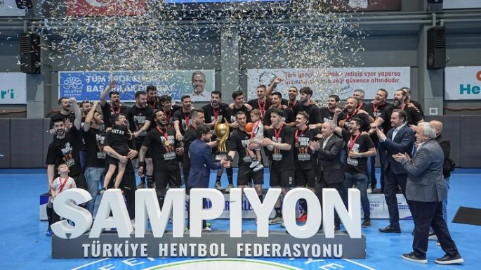 Hentbol Erkekler Süper Ligi'nde şampiyon Beşiktaş oldu