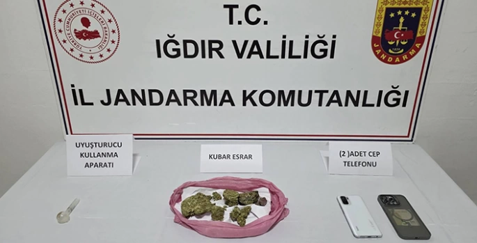 Iğdır'daki uyuşturucu operasyonunda 2 şüpheli gözaltına alındı