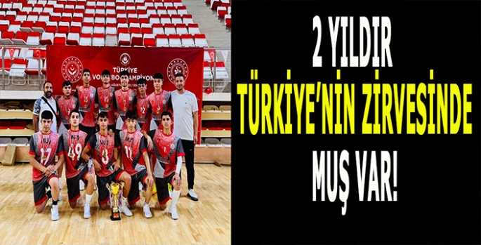 İki yıldır Muşu Türkiye şampiyonu yapıyorlar: Muş bir daha Türkiye şampiyonu!