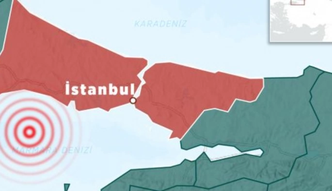 İstanbul'da 266 artçı deprem meydana geldi
