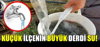Hasköy’de 3 aydır sular kesik! Karayel: 1 ay daha bekleyin sular gelecek